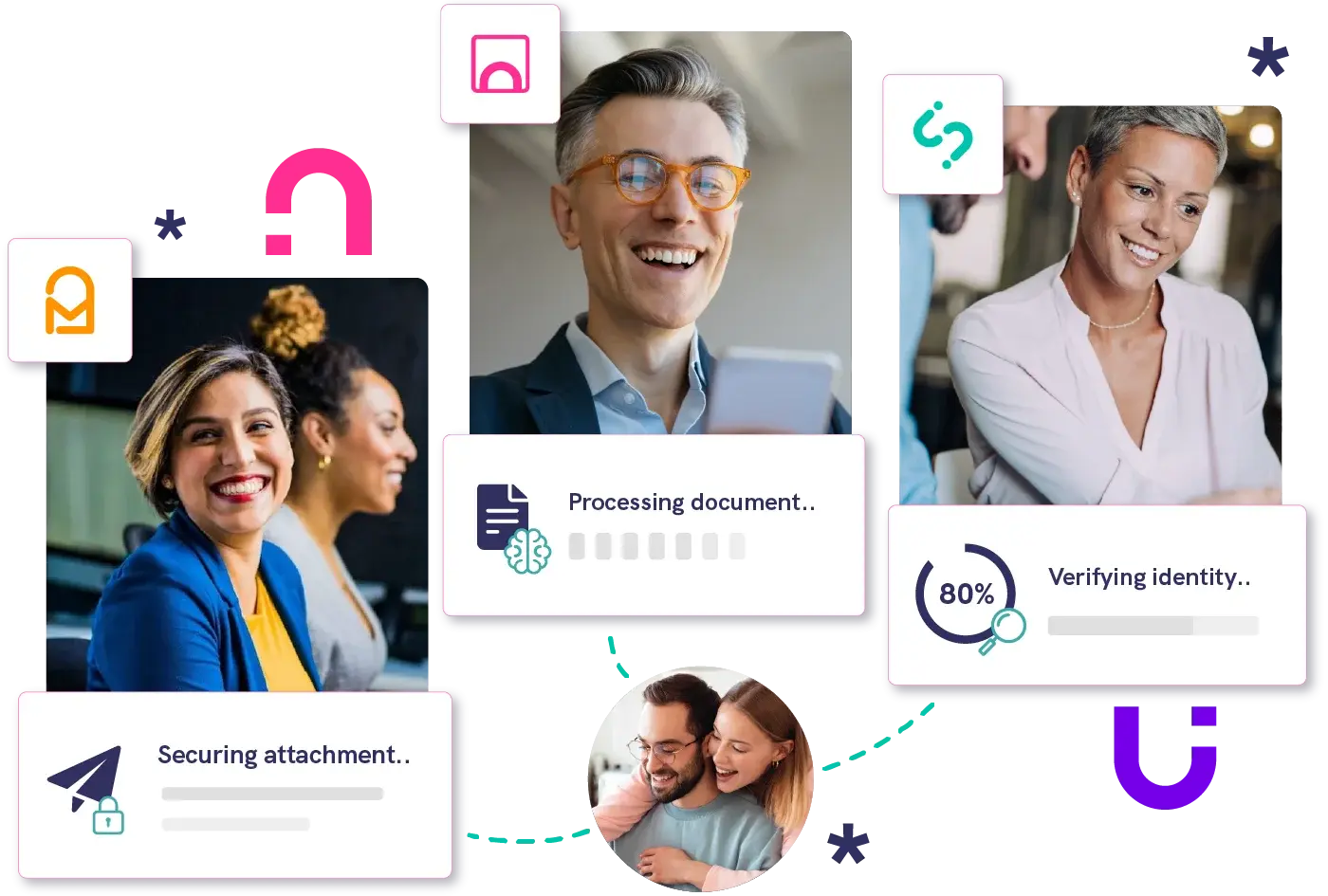 Beyond Encryption Secure Email Identity Solutions For Communications - Artistic City Photo - Full HD